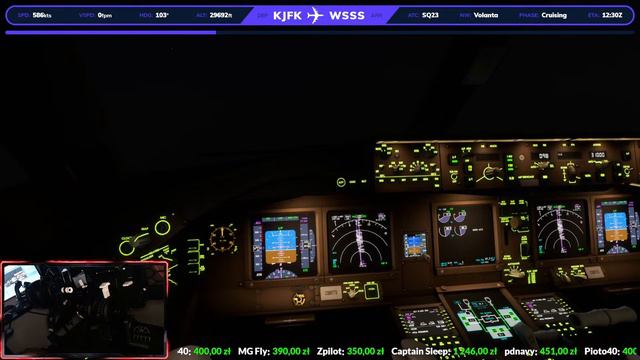 MSFS2020 Simbitworld A Pilot's Life B777🛫KJFK/New York - WSSS/Singapore Changi🛬PART 1 LONG HAUL18H смотреть онлайн