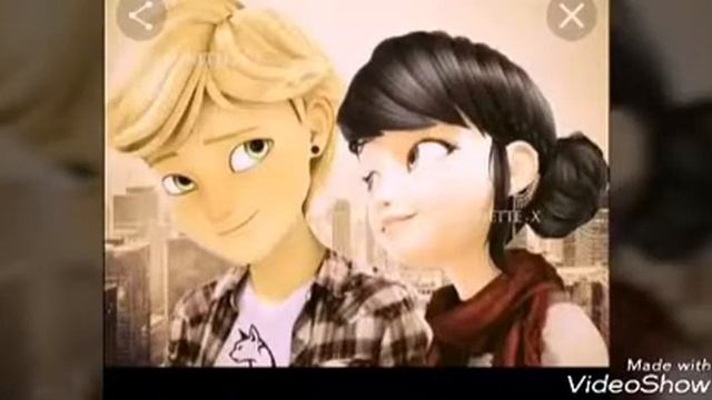 Самые прикольные картинки Маринетт и Адриана смотреть онлайн