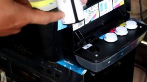 HOW TO REFILL PRINTER HP INK TANK 115( ITS VERY EASY AND SPILL FREE GREAT BEST HP IDEA HASSLE FREE)
