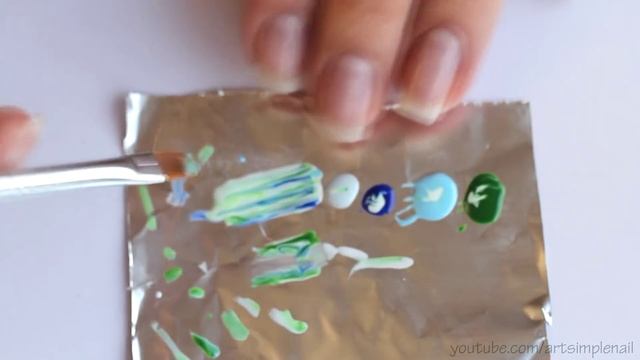 Эффект натуральных камней гель-лаком. Дизайн ногтей эффект мрамора на ногтях смотреть онлайн