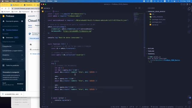 FireBase && CRUD Basico смотреть онлайн