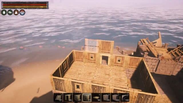 HOW TO BUILD A PIRATE VILLAGE [TIMELAPSE] - CONAN EXILES: Isle of Siptah смотреть онлайн