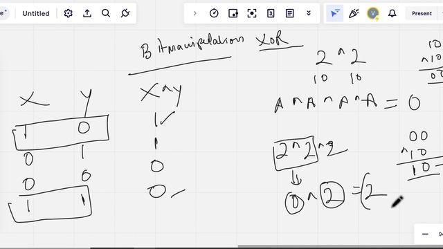 Leetcode 136 | Single Number | Bit Manipulation | XOR operator смотреть онлайн