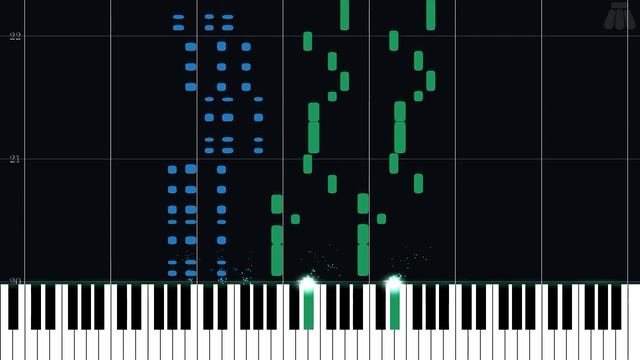 Death Report - Undertale - Hard Piano Tutorial смотреть онлайн