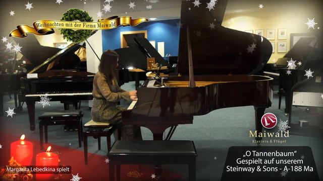 O Tannenbaum - Margarita Lebedkina Spielt Auf Unserem Steinway & Sons A-188 Mahagoni