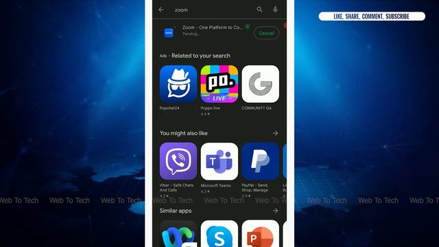 How to Download and Install Zoom App on Android | Zoom App Download 2023 @webtotech смотреть онлайн
