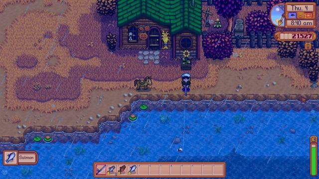 WHERE AND HOW TO CATCH CATFISH Stardew Valley смотреть онлайн