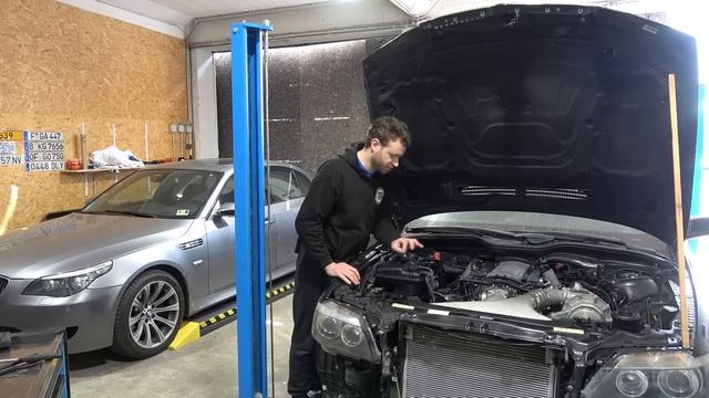 First Start After Engine Rebuild - V8 Supercharged Alpina B7: Project Chicago: Part 6 смотреть онлайн