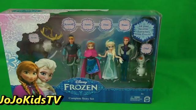 Дисней Замороженный Рис Set Делюкс Игрушки Playset смотреть онлайн