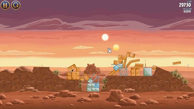 Tatooine 5. Angry Birds: Star Wars. Прохождение смотреть онлайн