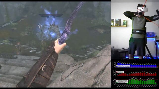 Skuldafn Temple & Beyond - Skyrim VR Liveplay w/Treadmill & Bow [Episode 309] смотреть онлайн