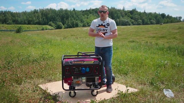 Бензогенераторы HAMER и IMPAKT: подготовка к работе, запуск и техобслуживание