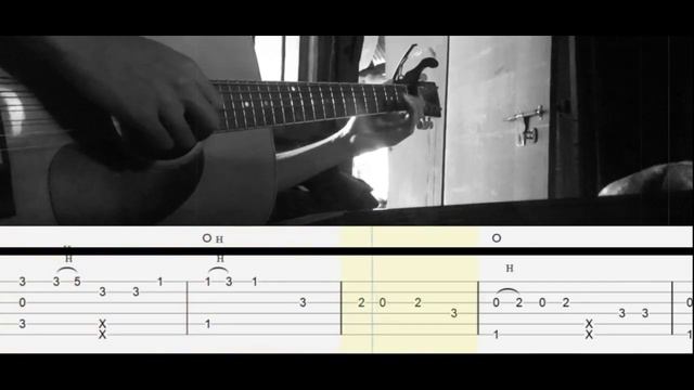 Jamie Miller - Here's Your Perfect - Fingerstyle Guitar Tab смотреть онлайн