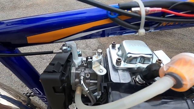 4х тактный ВЕЛОМОТОР с цепным редуктором на велосипеде STELS NAVIGATOR 300 GENT смотреть онлайн