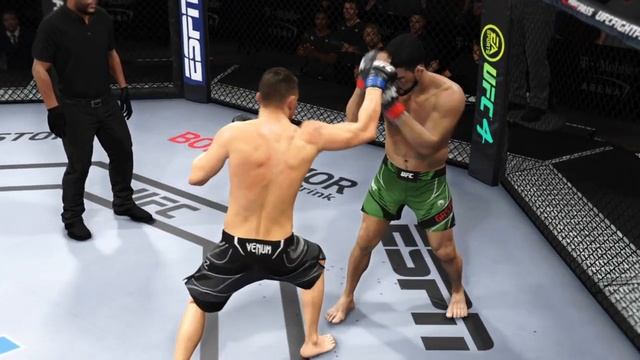 КЕЛВИН ГАСТЕЛУМ VS НИК ДИАЗ UFC 4 CPU VS CPU смотреть онлайн