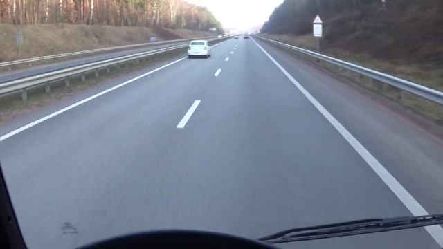 Mercedes Benz 1317 1990 экономичная скорость на трассе