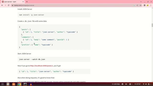 JSON Server #1 : What is JSON Server and It's Use Cases... смотреть онлайн