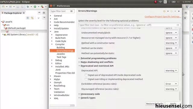 Fix Access Restriction Error with JavaFX in Eclipse смотреть онлайн