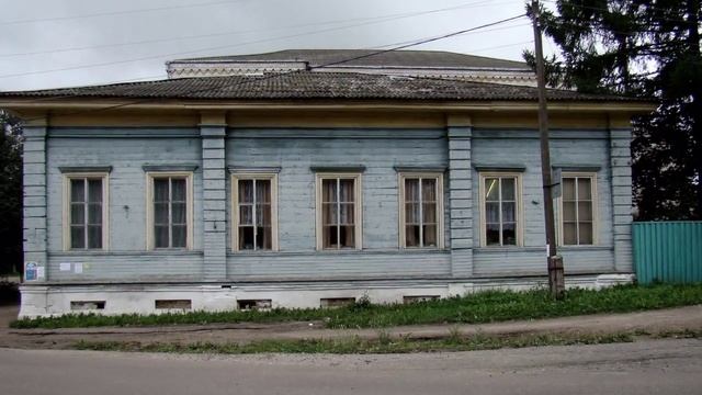 Старинные деревянные дома, город Красный Холм. смотреть онлайн