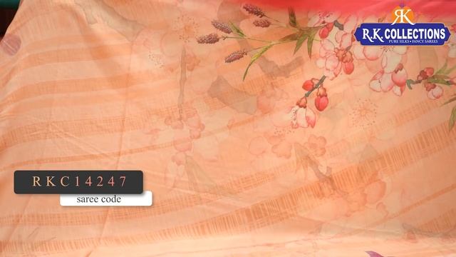 Georgette Floral Sarees@Rkcollectionssarees смотреть онлайн