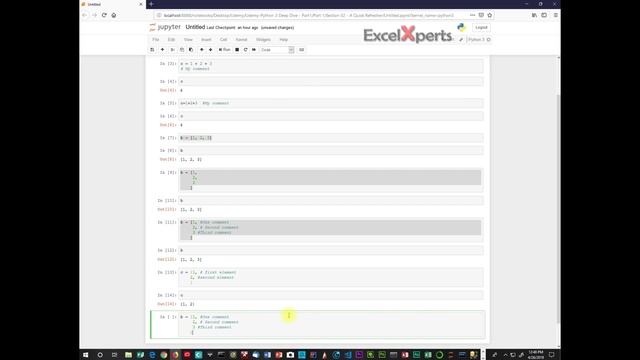 Python Implicit Multi-Line Statements and Comments смотреть онлайн