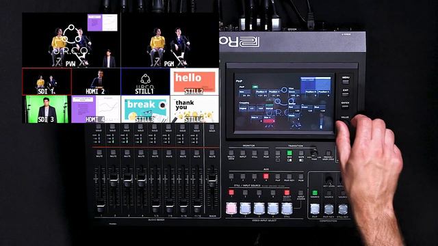 Video Switching with the Roland VR-50HD MKII Multi-format AV Mixer смотреть онлайн