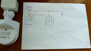 3 датчика движения подключаем к 1 линии из нескольких светильников | Схема
