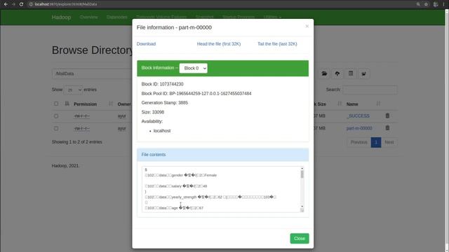 Importing and Exporting hbase table to hdfs. смотреть онлайн