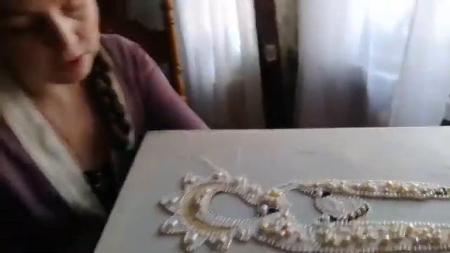 Вышивка старинной Гефсиманской плащаницы. Зашиваю нимб. смотреть онлайн