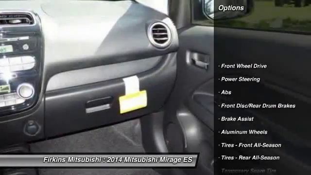 2014 Mitsubishi Mirage ES Bradenton FL 34208 смотреть онлайн