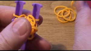 Новый ажурный браслет на рогатке NEW LOOPS OF LACE BRACELET