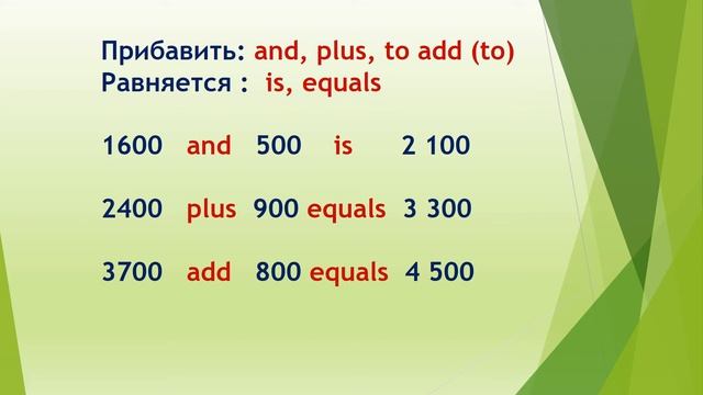 LESSON 72. СЛОЖЕНИЕ ЧИСЕЛ.АРИФМЕТИЧЕСКИЕ ДЕЙСТВИЯ.ВСЕ ФОРМЫ И ОСОБЕННОСТИ