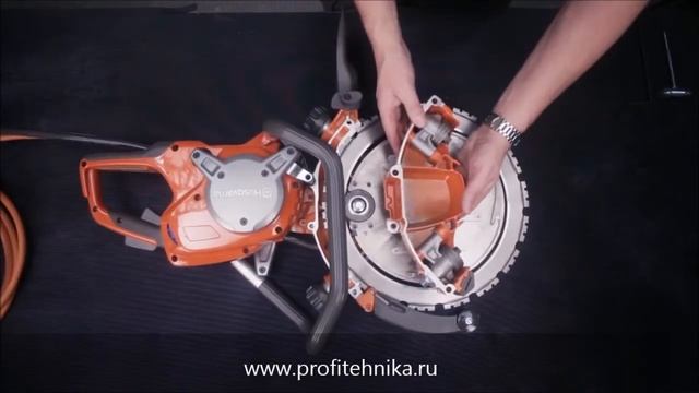 Сервисное обслуживание кольцереза Husqvarna смотреть онлайн
