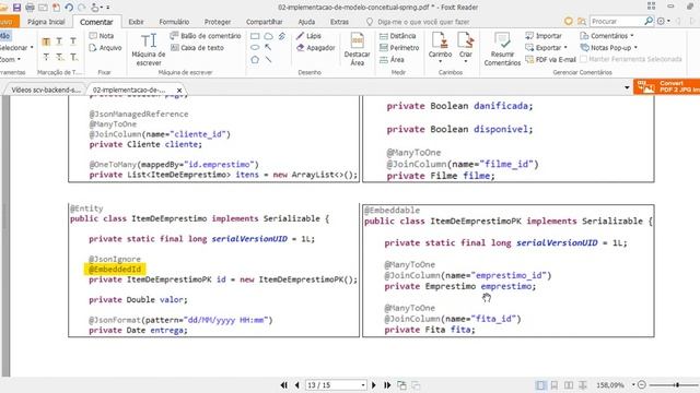 Spring Boot Backend: 05 JPA Mapeamentos смотреть онлайн