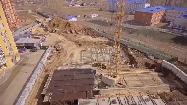 Аэросъёмка - ЖК Малиновского смотреть онлайн