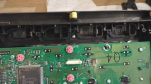 Land Cruiser 100, светодиодная подсветка кнопок климата . Часть 2-я.