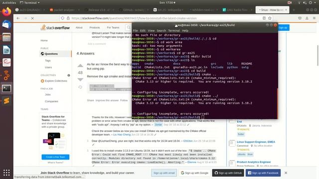 How to update cmake version? Ubuntu 18.04 смотреть онлайн