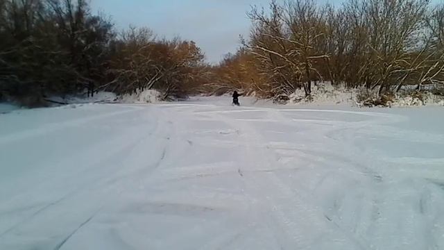 Самодельный снегоход смотреть онлайн