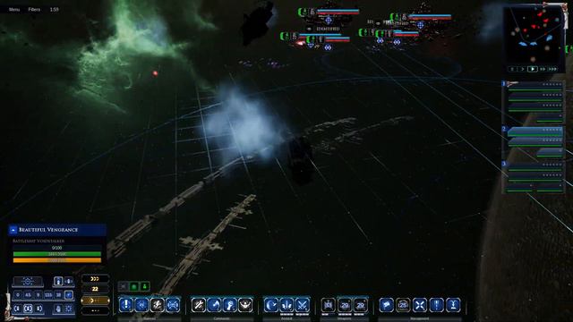 Aeldari Corsairs vs Space Marines - Skalgrim Mod - Massive Battle - Battlefleet Gothic Armada 2 смотреть онлайн