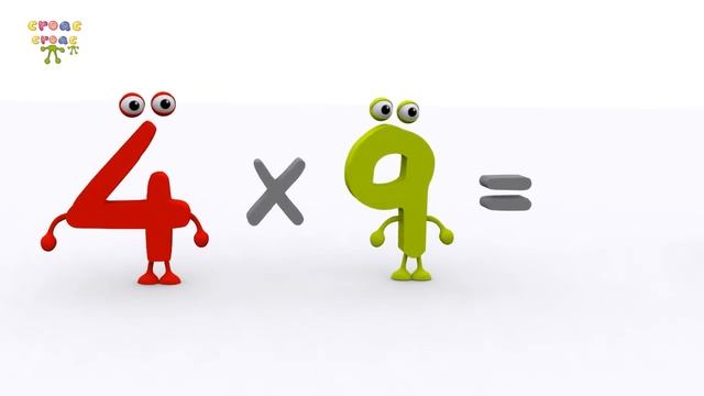 La tabla del 4 - NUEVO. Ejercicios de matemática para niños смотреть онлайн