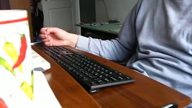 Клавиатура A4Tech KV-300H. Громкость хода лавиш. (2-я часть) смотреть онлайн