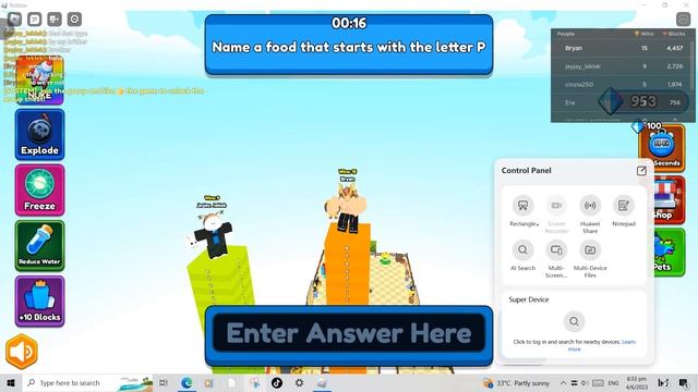 LONG ANSWERS IN ROBLOX ANSWER OR DIE!