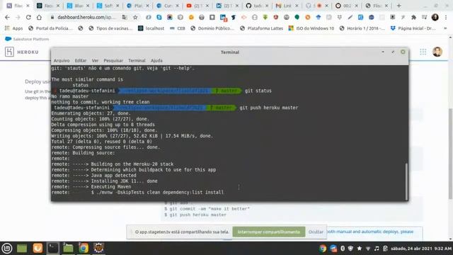 Hospedando Aplicações Java na Nuvem do Heroku смотреть онлайн
