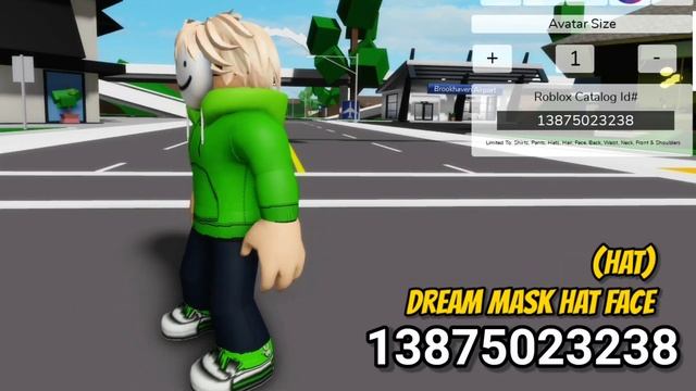 Aku Membuat DREAM Di Brookhaven W/ID & Accessories Name - Roblox смотреть онлайн