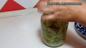Полезный компот из винограда ? сохраните рецепт