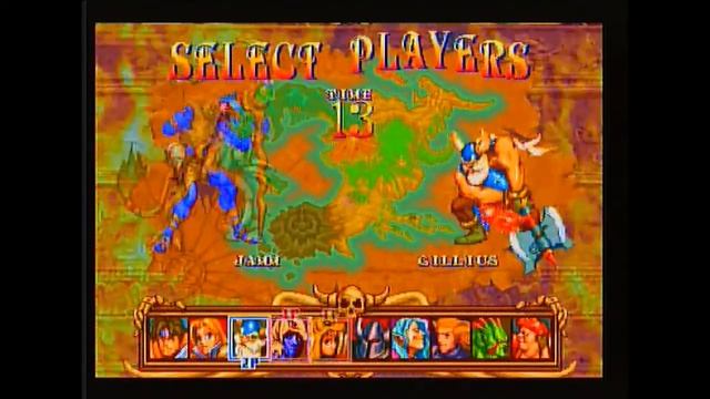 Golden Axe: The Duel Sega Saturn Gameplay смотреть онлайн