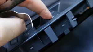 Audi A4 B8 - How to remove the driver window switch to replace or upgrade it