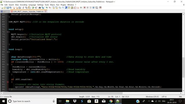 GSM based MQTT protocol | remote monitoring | TechnowaveG смотреть онлайн