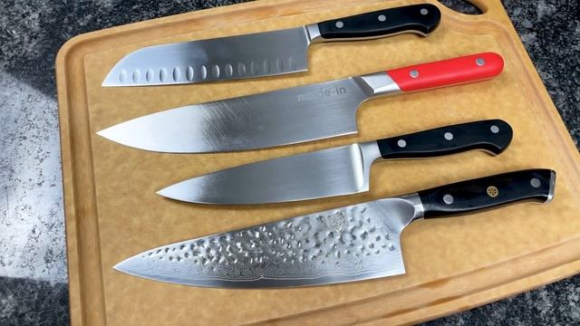 Santoku vs. Chef's Knife (Side-by-Side Comparison) смотреть онлайн