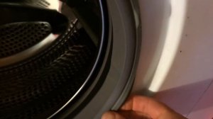 Снятие манжеты с корпуса стиральной машины LG